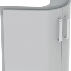 Commander Maintenant Meuble sous-lavabo d‘angle Geberit Renova Compact Gris claire